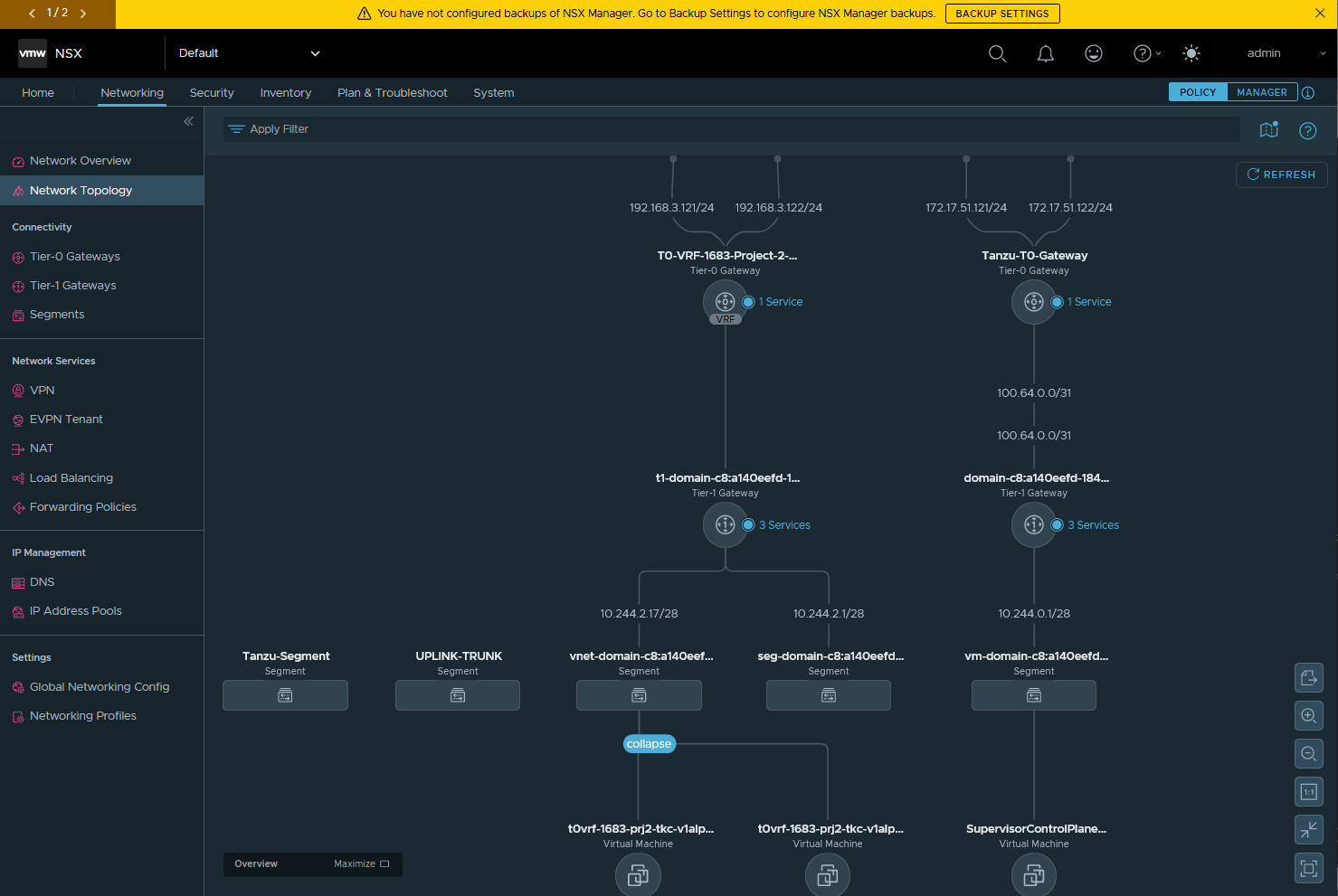 **New Tanzu Using NSX-T Automated Lab Deployment With Single Nested ESXi 28GB Minimum and Workload Enablement Single SupervisorVM and Single Replica Deployments and TKC on T0 VRF backed Namespace**