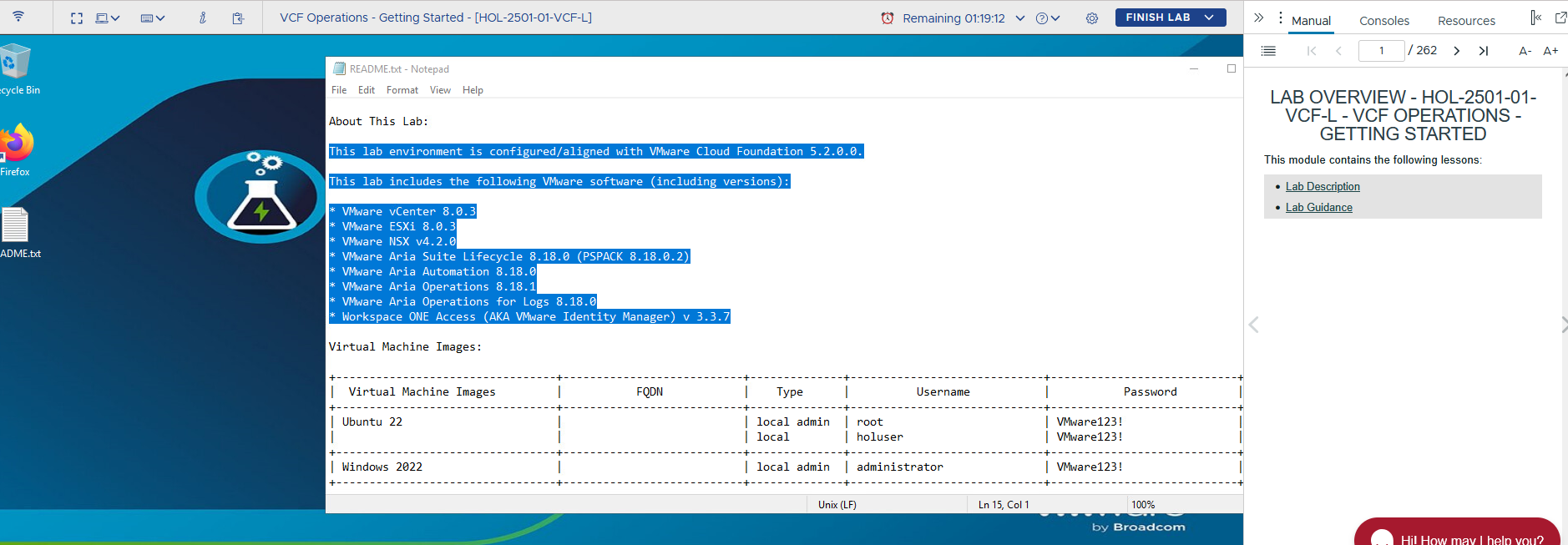 **My selection of Hands-On Lab for VCP-VCF 5.2 and VCF 9.0**