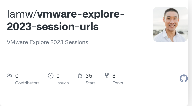 **VMware Explore 2023 Breakout Session URLs**